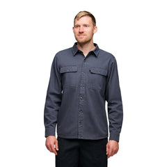 Men's Canvas Long Sleeve Shirt