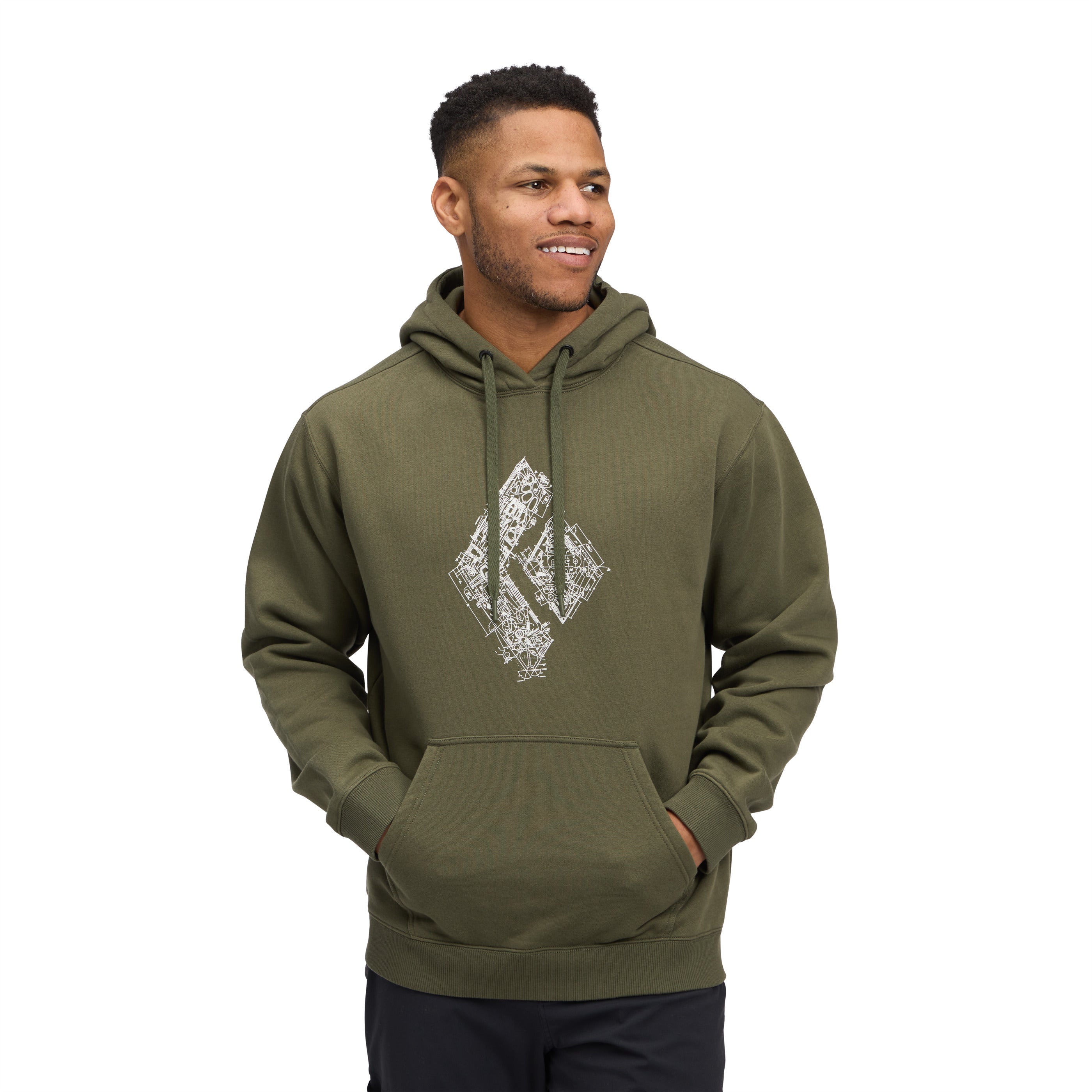 Men's Engineered Diamond Pullover Hoody