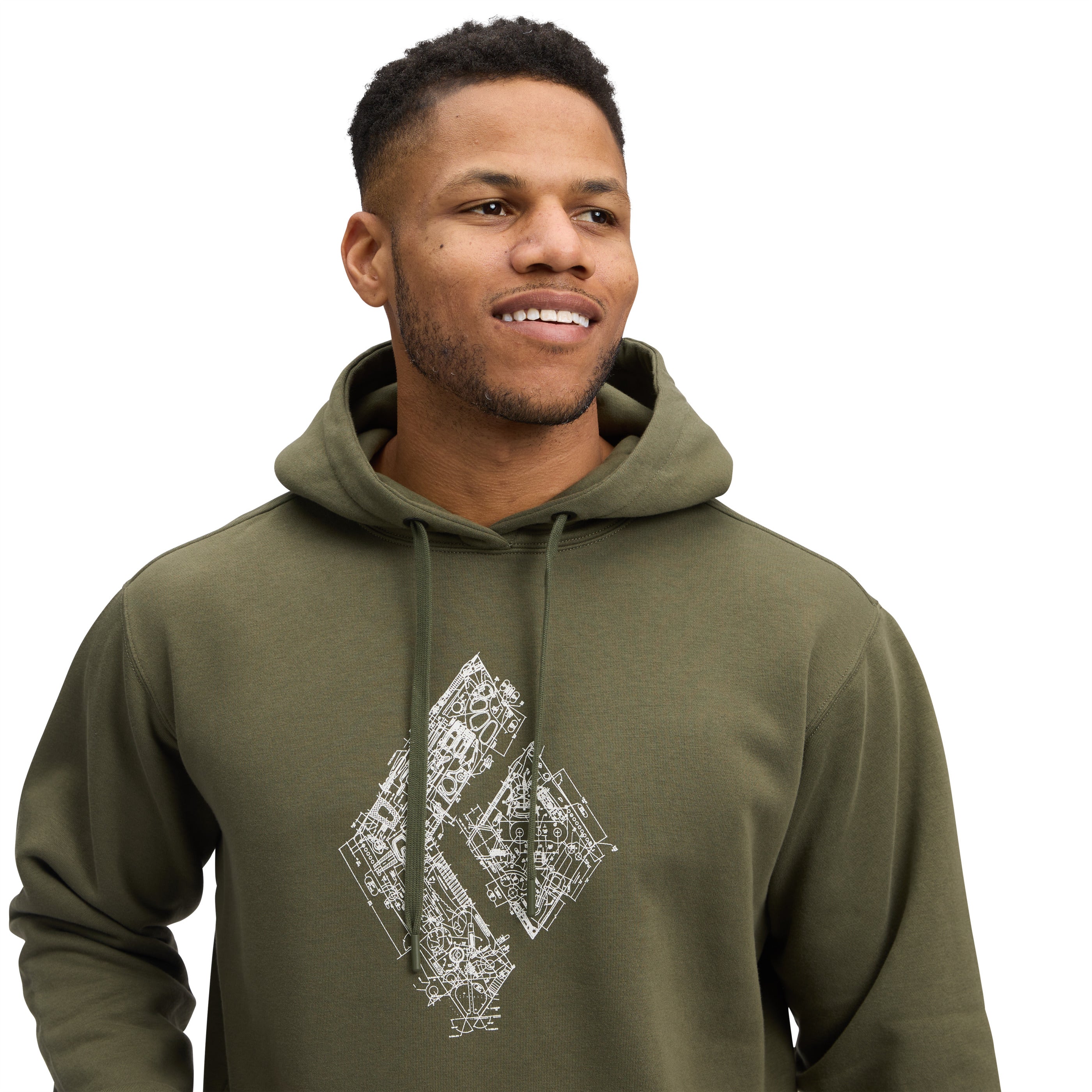 Men's Engineered Diamond Pullover Hoody