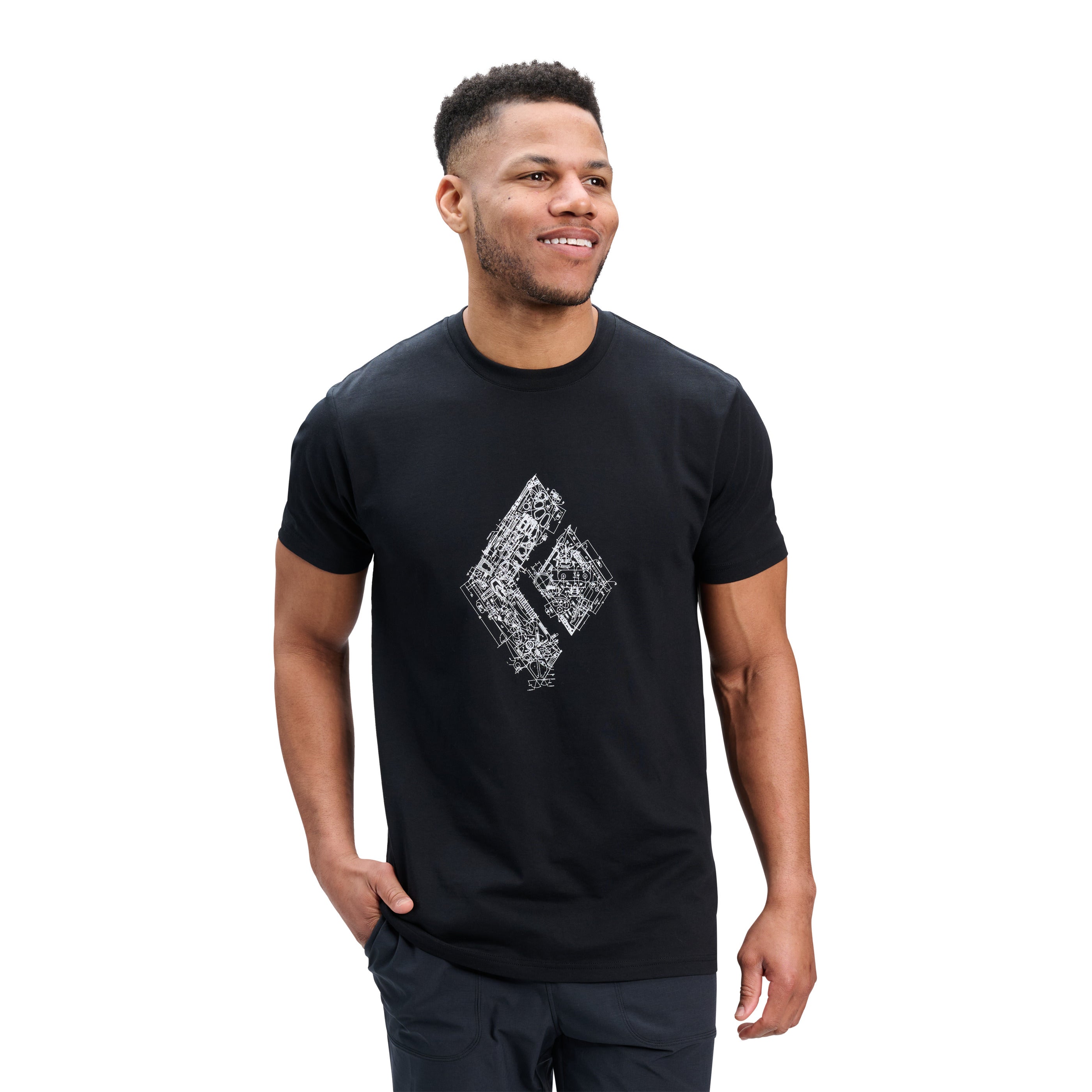 Men's Engineered Diamond Short Sleeve Tee
