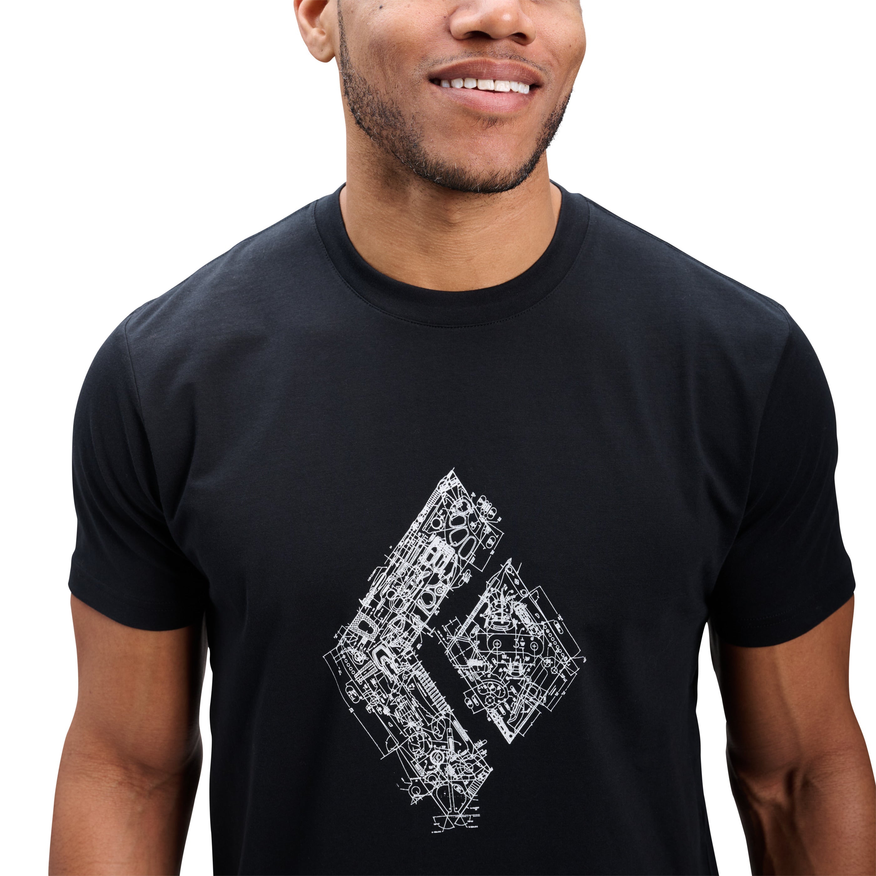 Men's Engineered Diamond Short Sleeve Tee