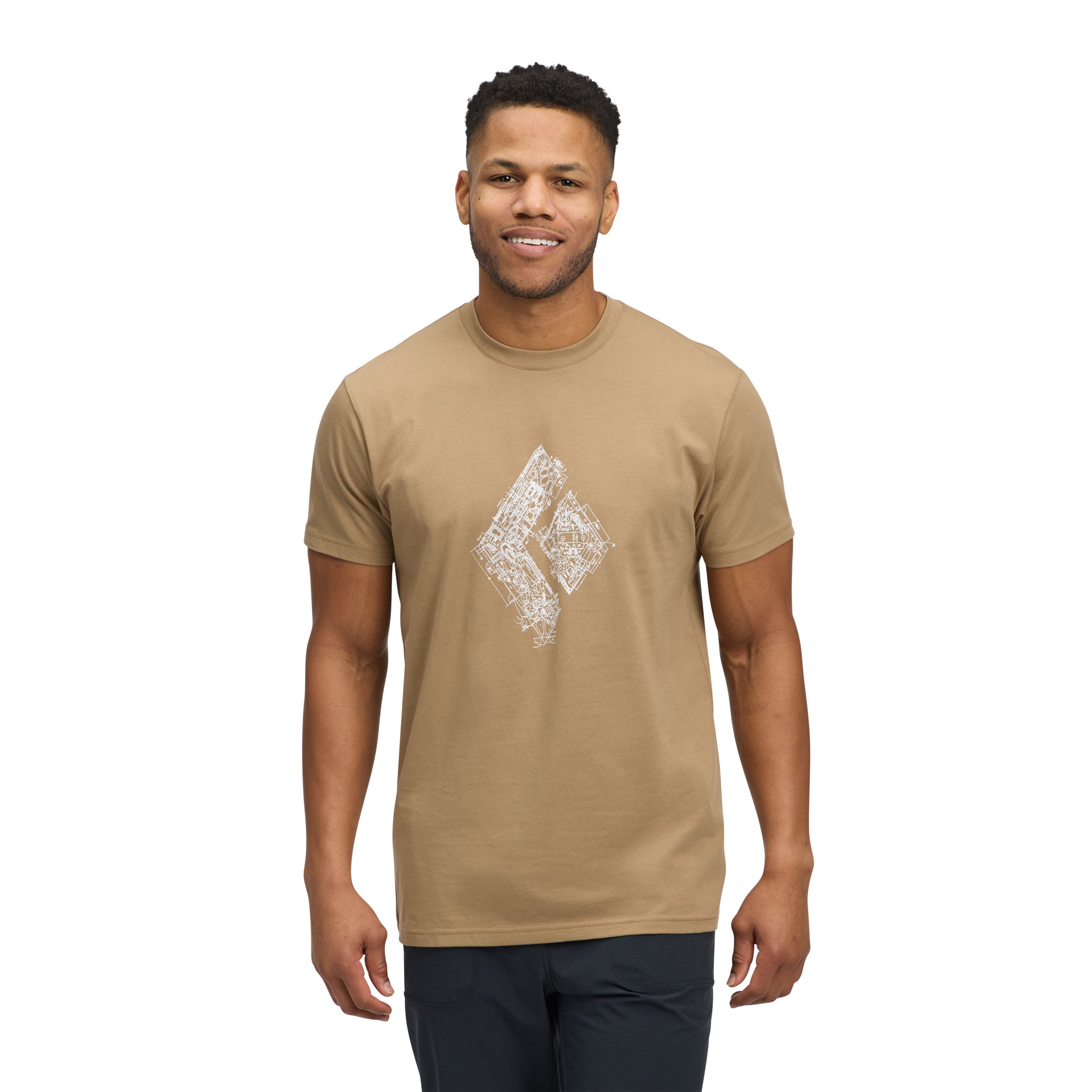 Men's Engineered Diamond Short Sleeve Tee