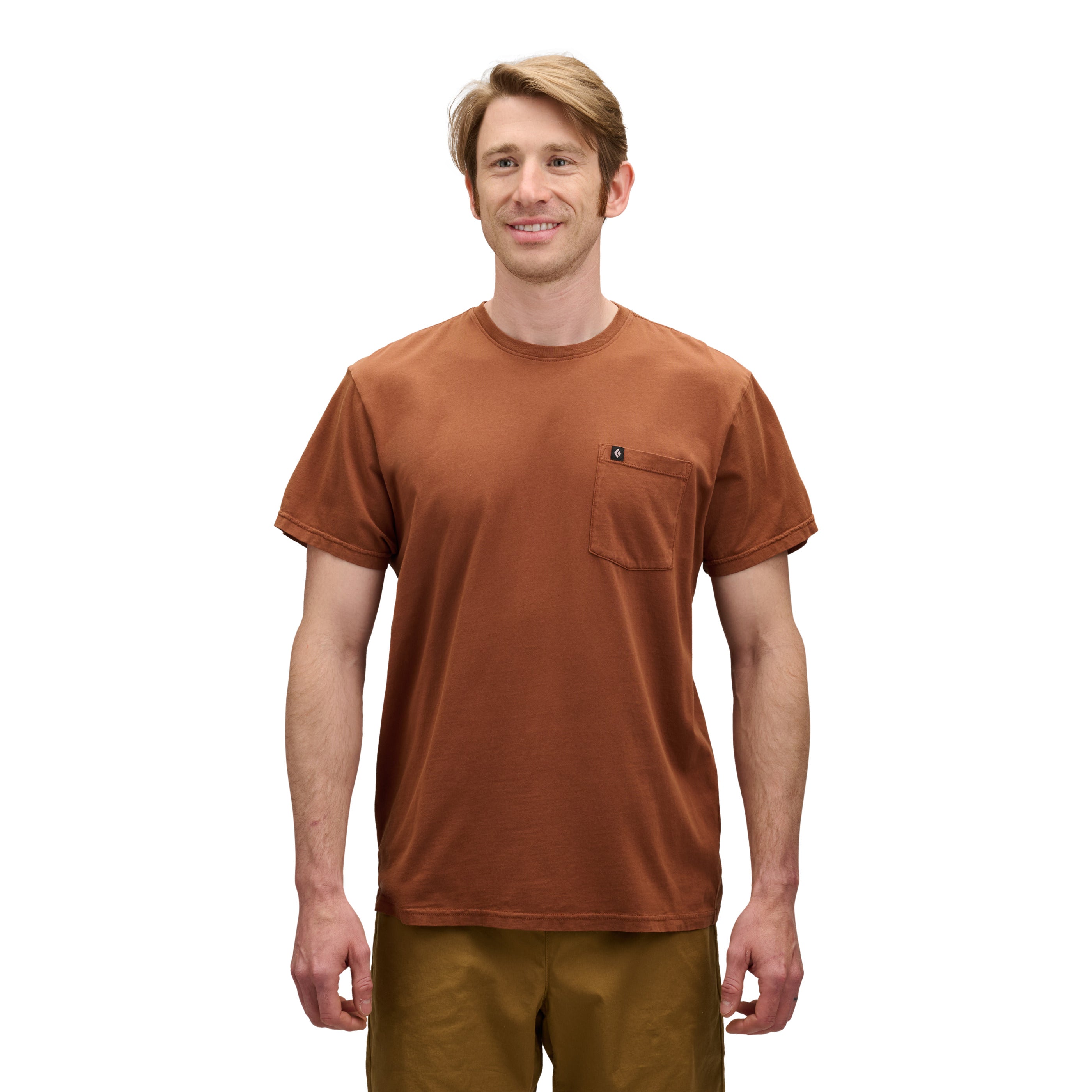Men's Diamond Patch Short Sleeve Pocket Tee