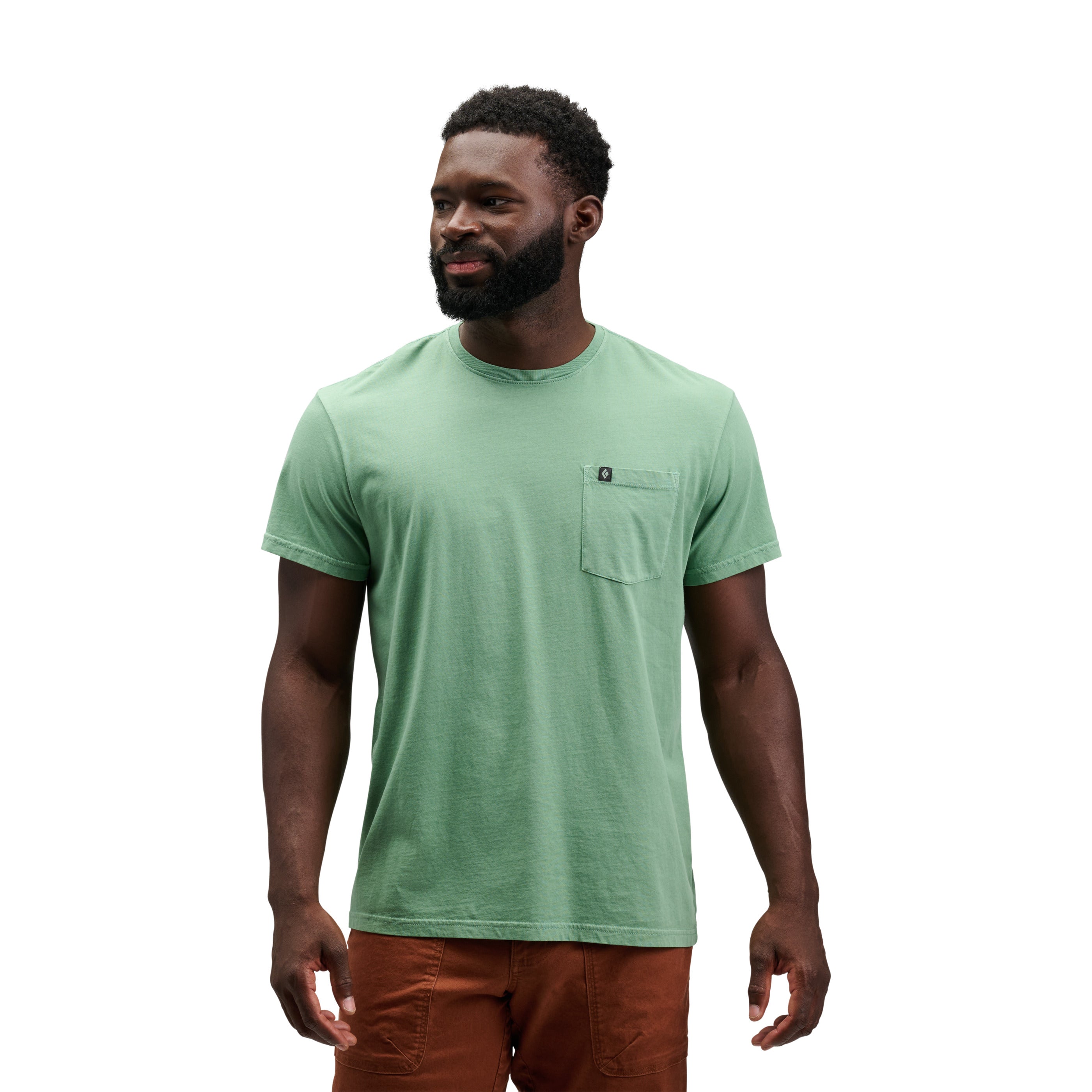 Men's Diamond Patch Short Sleeve Pocket Tee
