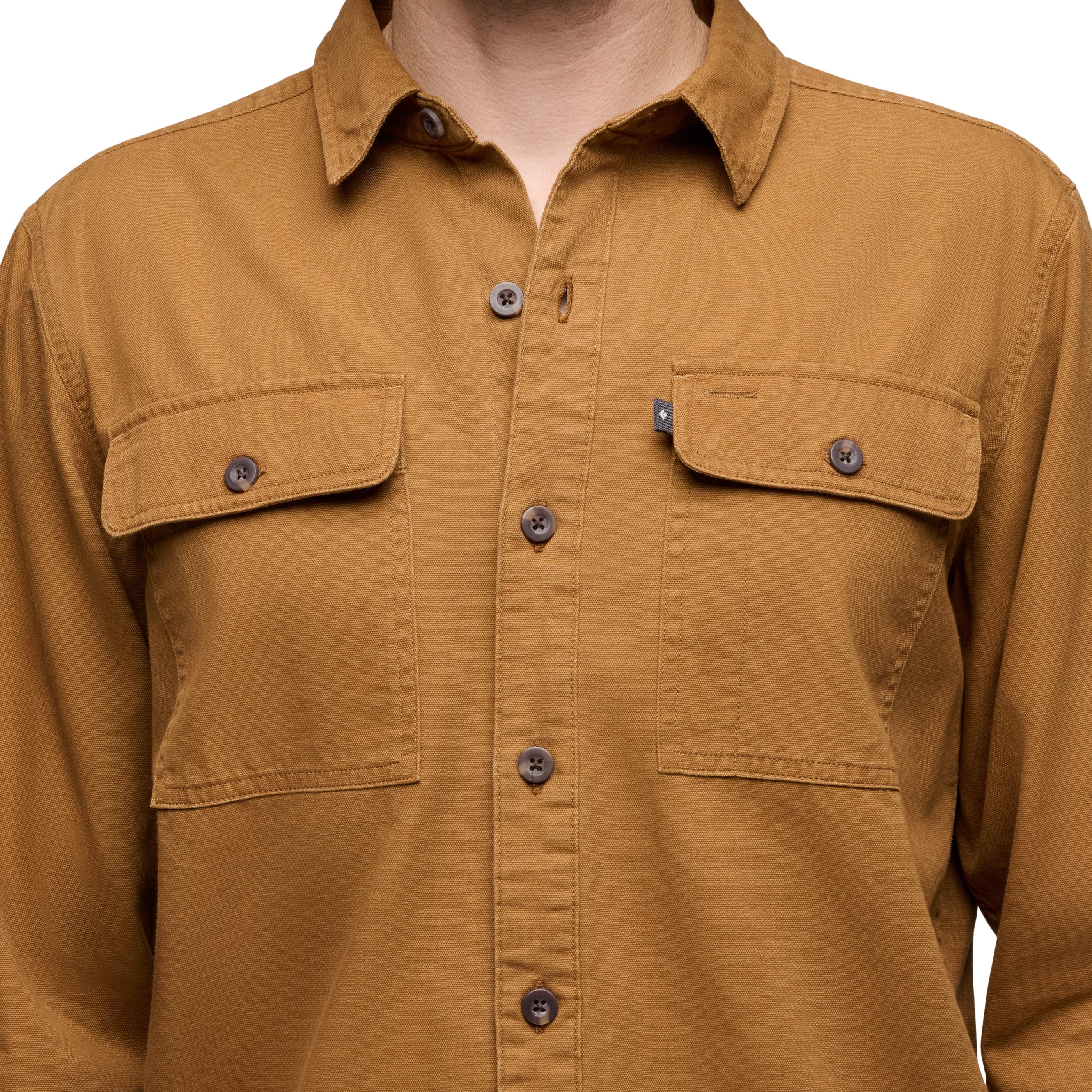 Men's Canvas Long Sleeve Shirt