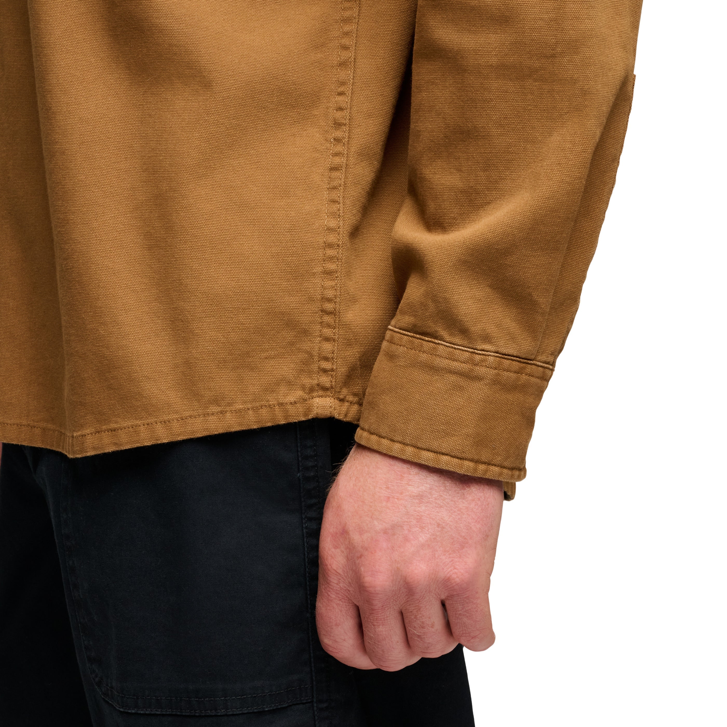 Men's Canvas Long Sleeve Shirt