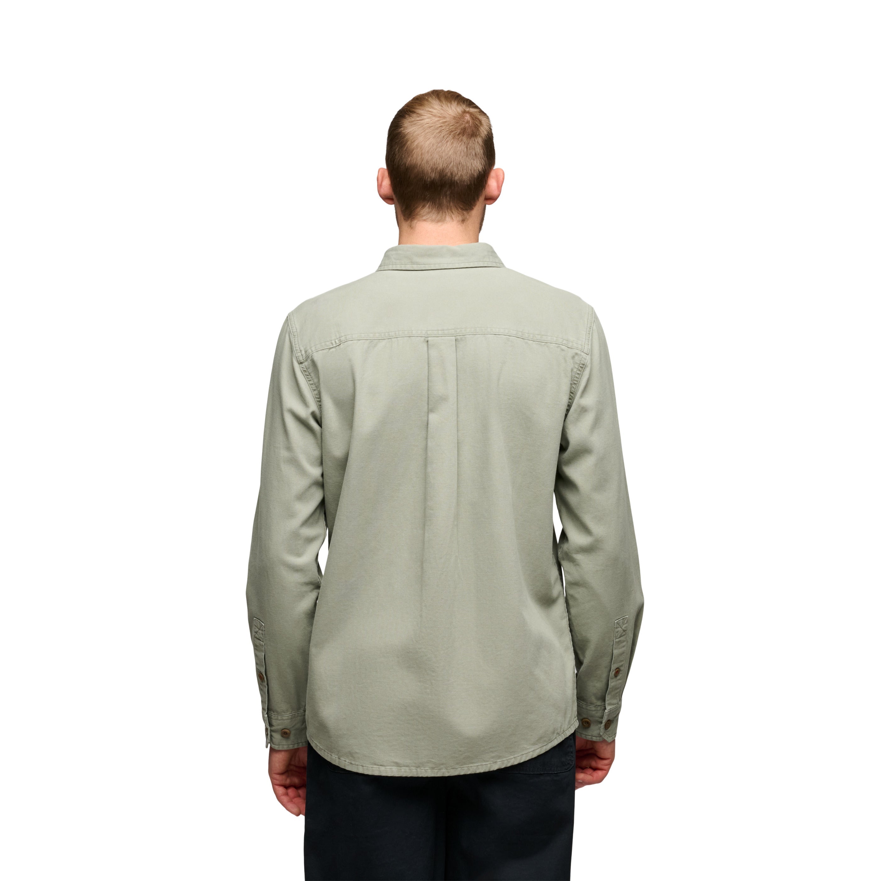 Men's Canvas Long Sleeve Shirt