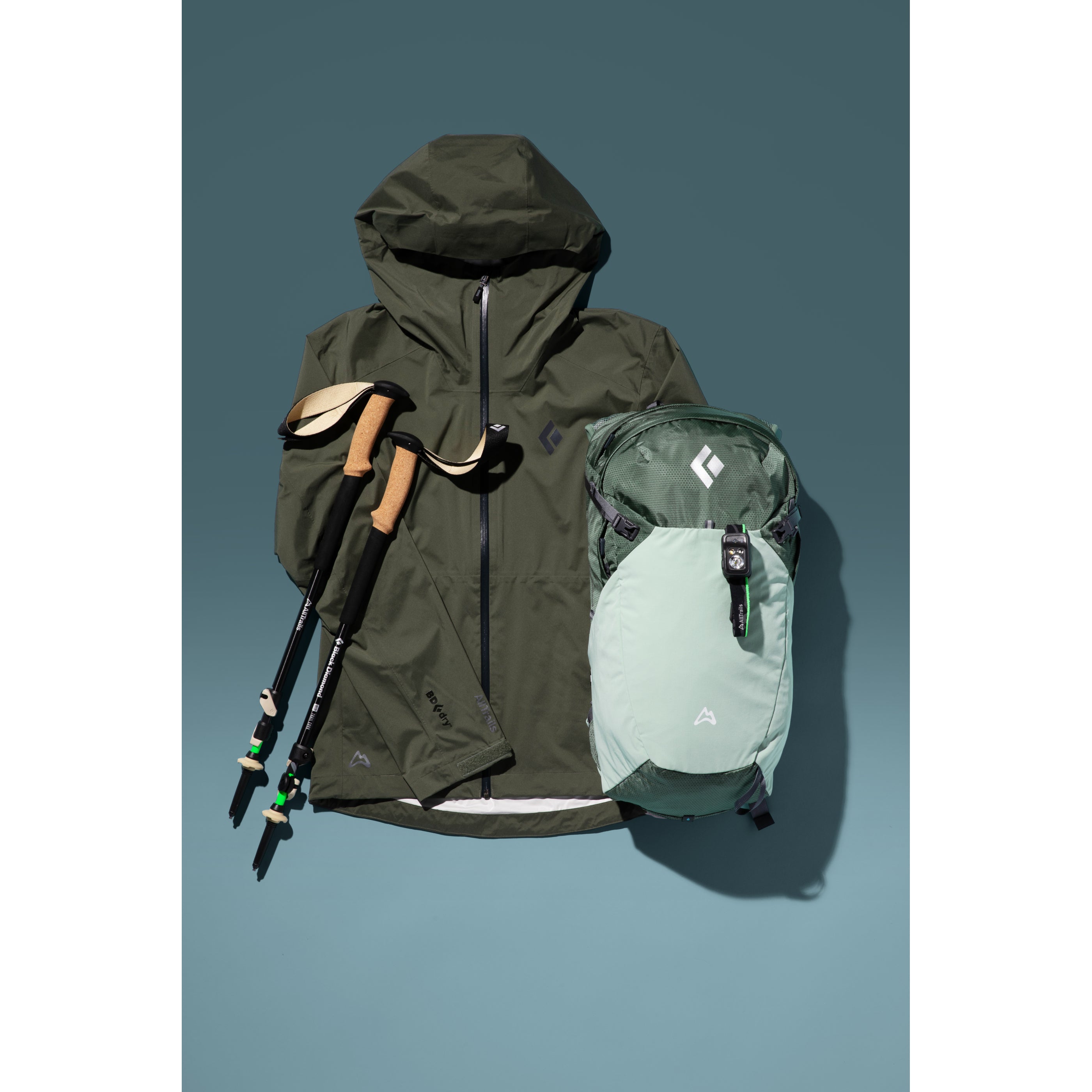 BD X AllTrails Men's Fineline Stretch Shell